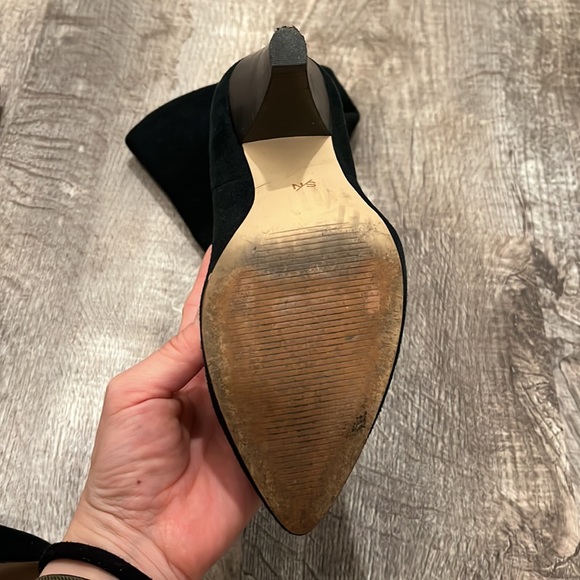 Something Navy Slouchy Suede Boots - Picture 5 of 7